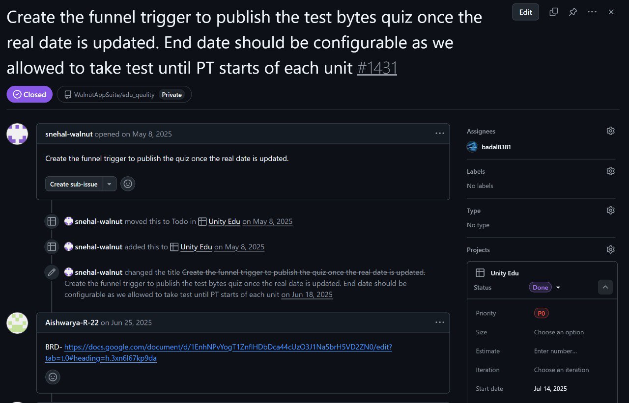 GitHub Issue Example